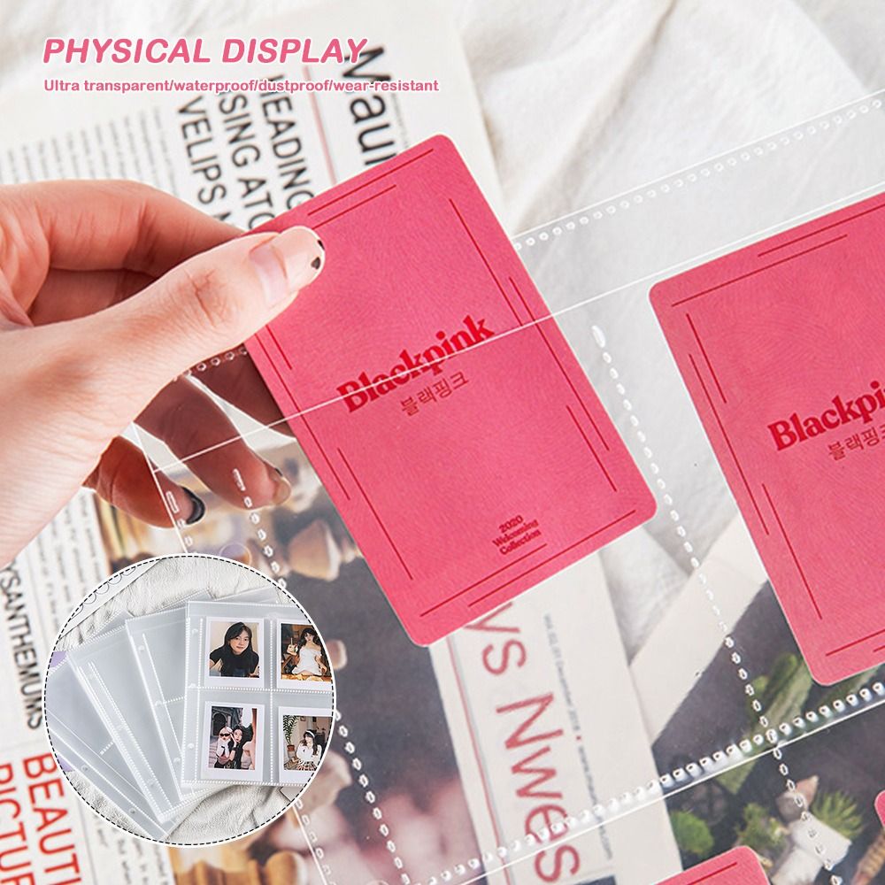 10PCS Transparent A4 Kpop Phot - Binder A4 Lever review and price
