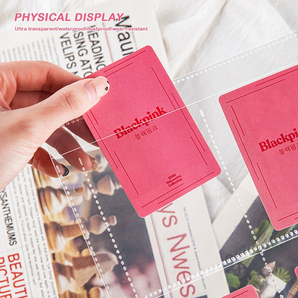 10PCS Transparent A4 Kpop Phot - Binder A4 Lever review and price