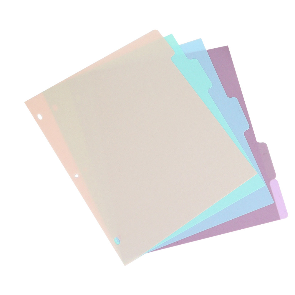 1Set Plastic Binder Dividers A - Tab Divider A4 review and price