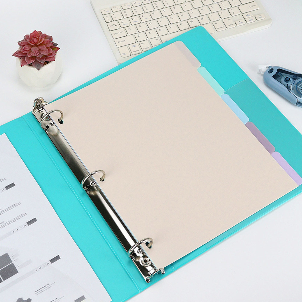 1Set Plastic Binder Dividers A - Tab Divider A4 review and price