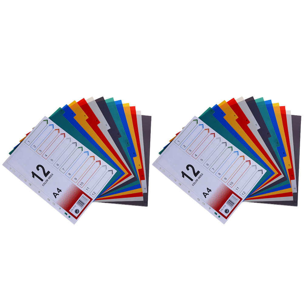 2Pcs Index Paper Refills Extra - Tab Divider A4 review and price