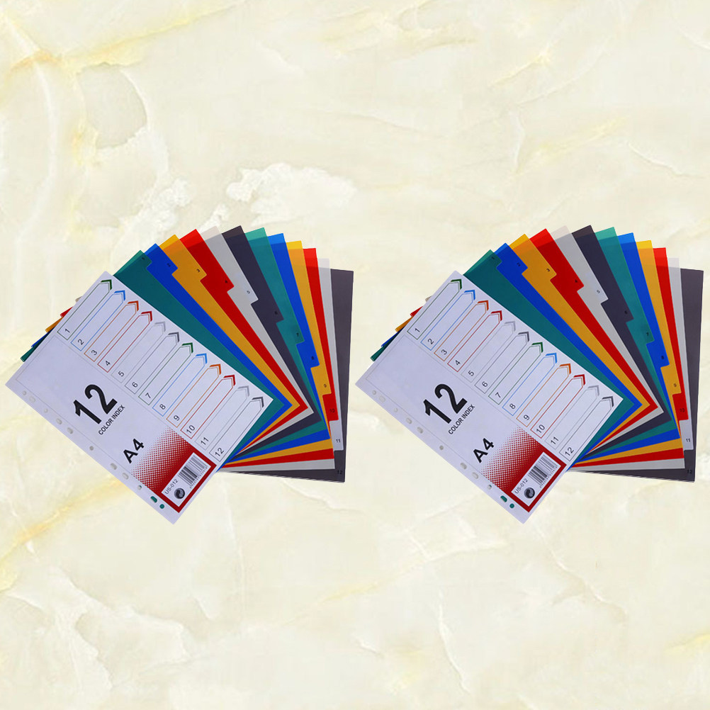 2Pcs Index Paper Refills Extra - Tab Divider A4 review and price