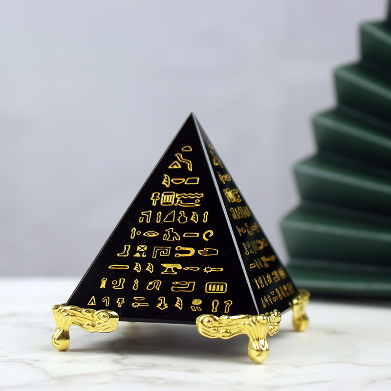 Egypt Crystal Obsidian Pyramid - Paper Weight Crystal review and price