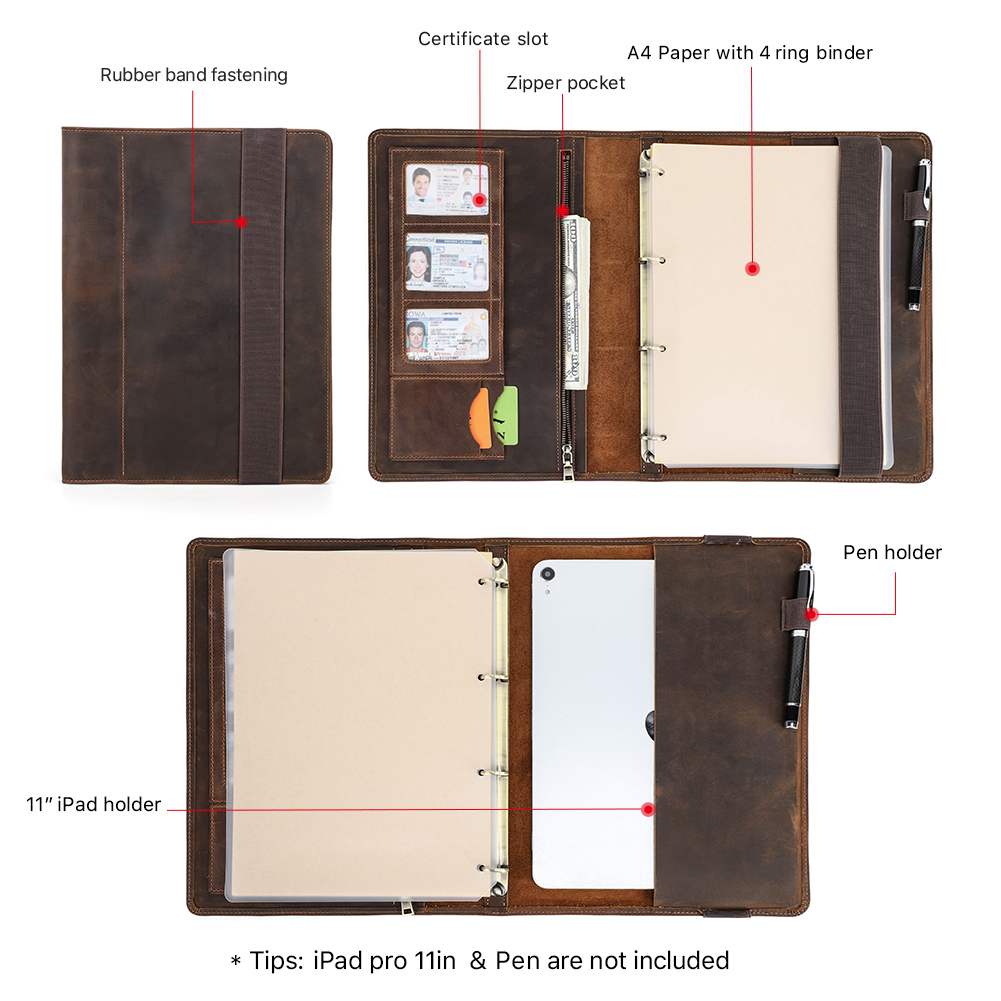 Luxury Retro Business A4 Noteb - Binder A4 Lever review and price